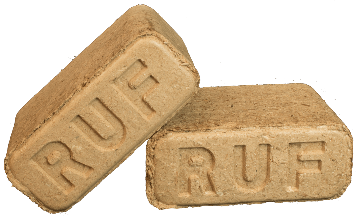 Eiche Hartholz Brikett eckig Holzbrikettfarm